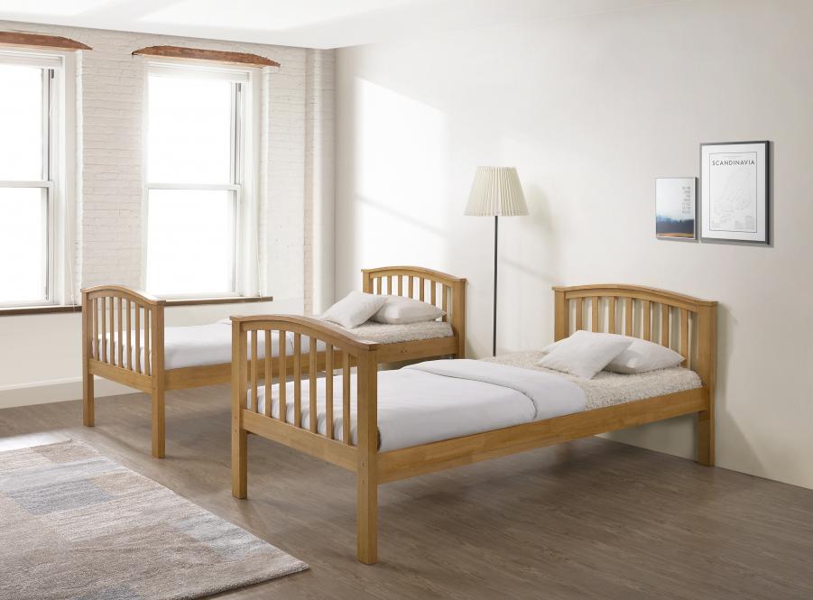 The Artisan Bed Company Anchorage Oak Finish Bunk Bed