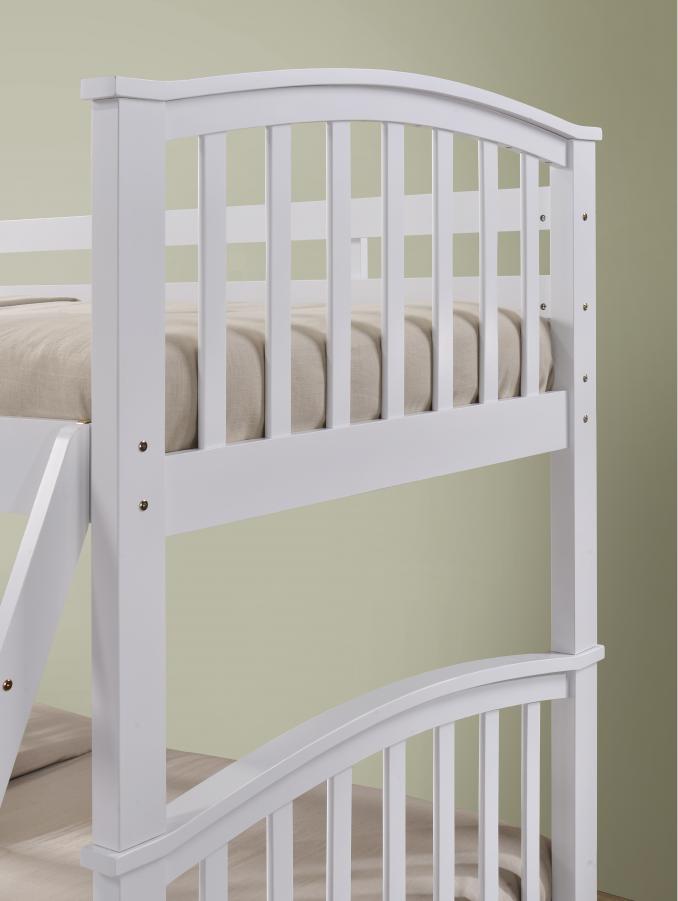 The Artisan Bed Company Anchorage White Finish Bunk Bed