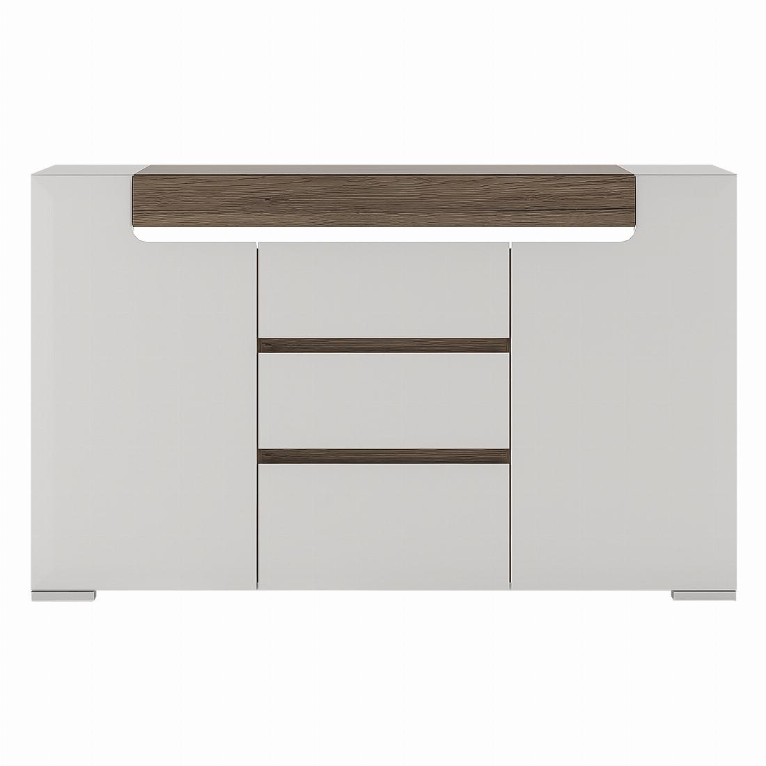 Toronto 2 Door 3 Drawer Sideboard (inc Plexi Lighting)