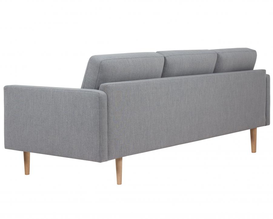 Larvik 3 Seater Sofa Grey Oak Legs