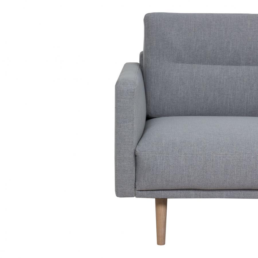 Larvik 3 Seater Sofa Grey Oak Legs