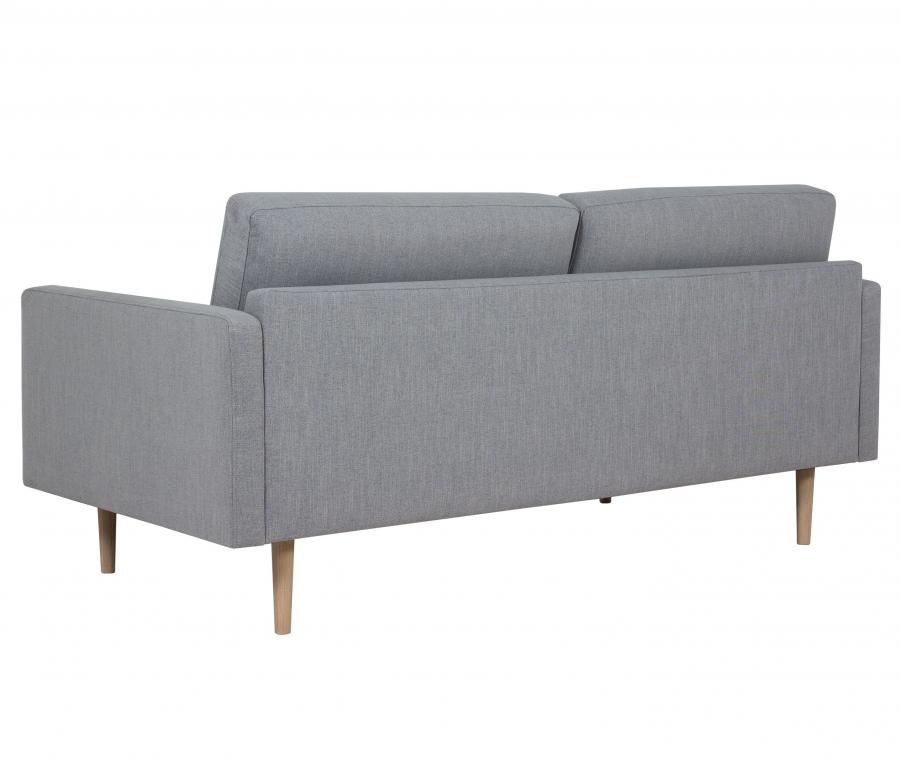 Larvik 2 and half Seater Sofa Grey Oak Legs