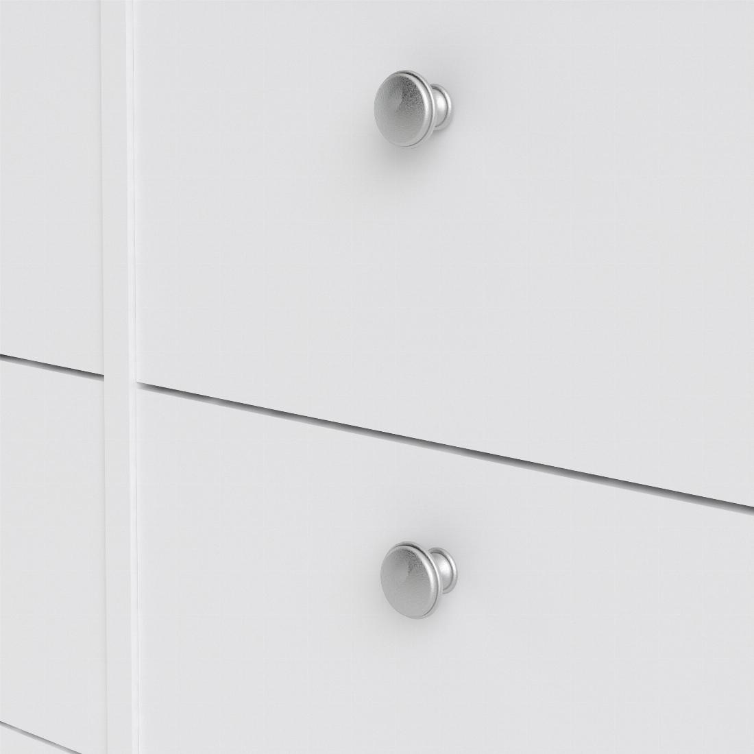 Madrid Double dresser 4+4 drawers in White