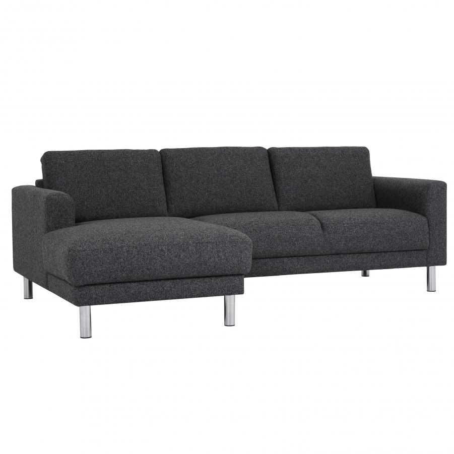 Cleveland Chaiselongue Sofa LH in Nova Antracit