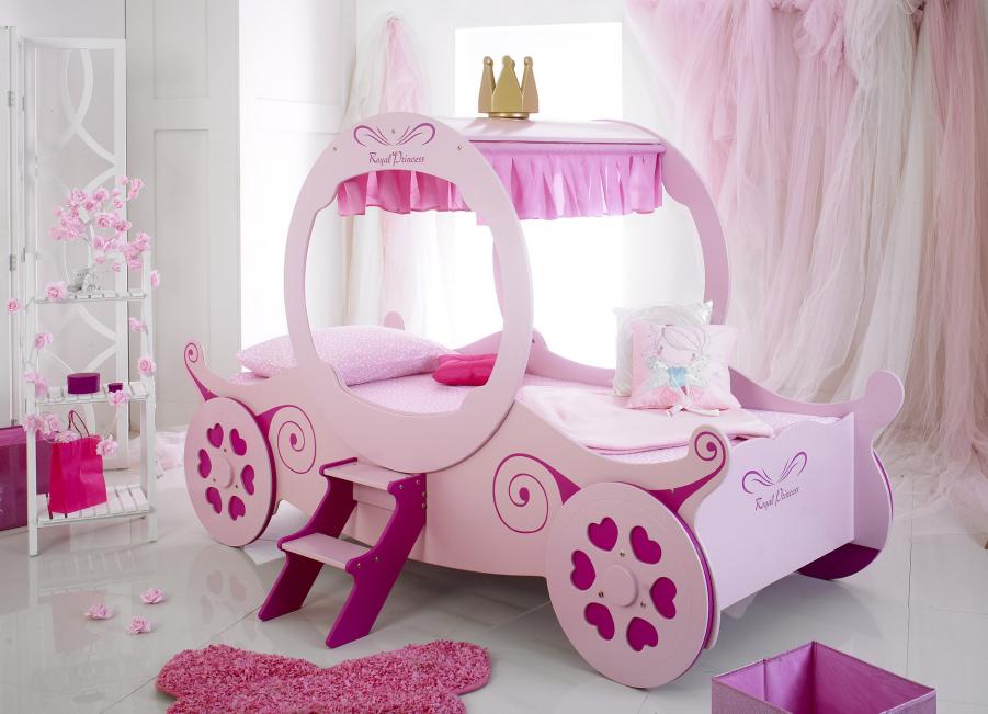 The Artisan Bed Company Pink Princess Carriage Bed