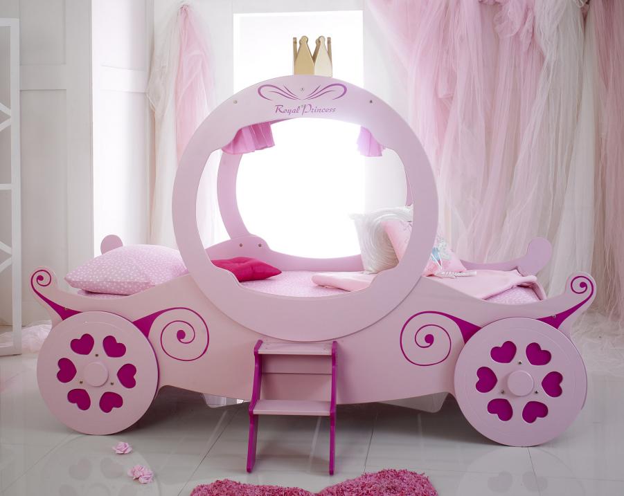 The Artisan Bed Company Pink Princess Carriage Bed