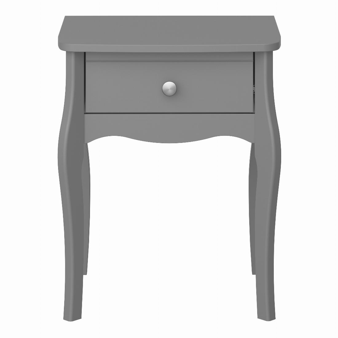 Baroque Nightstand Grey