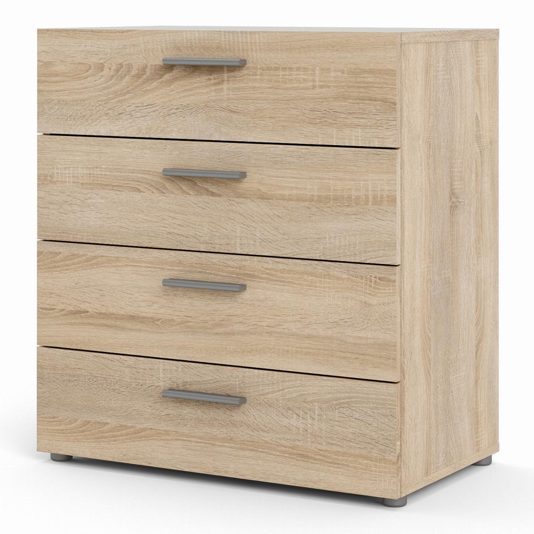 Pepe Chest of 4 Drawers in Oak