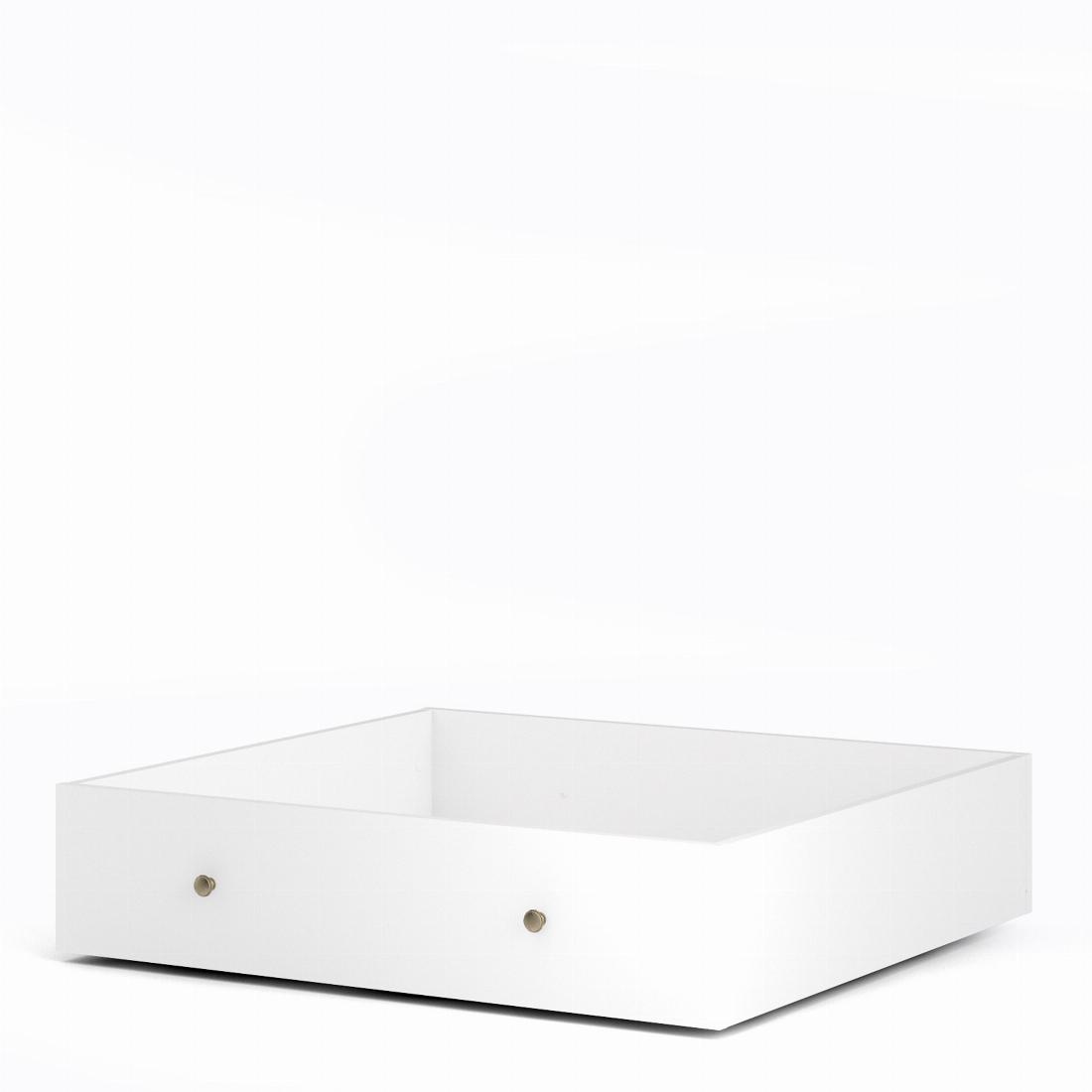 Paris Underbed Storage Drawer for Single Bed in White