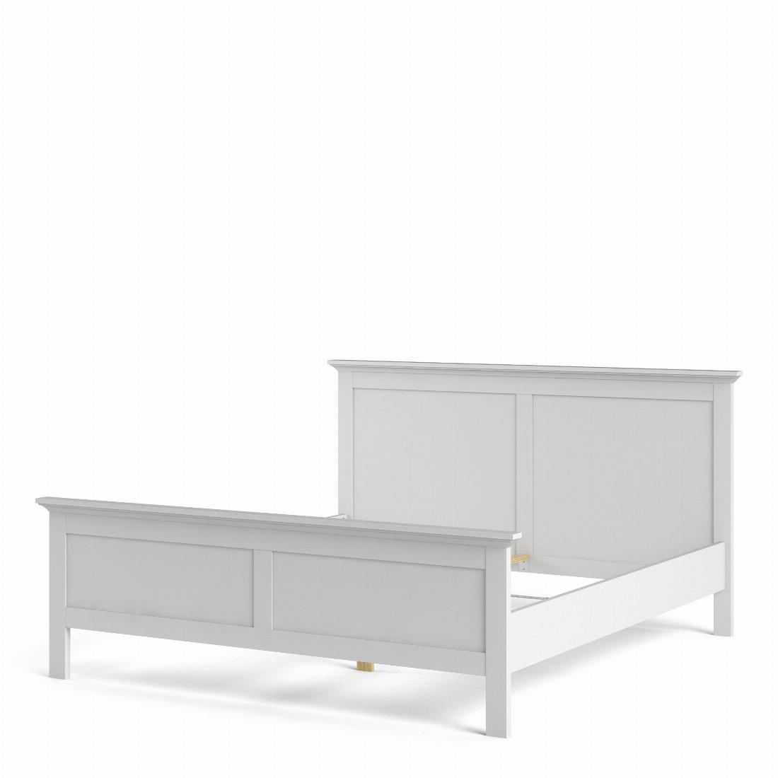 Paris Super King Bed 180 x 200 in White