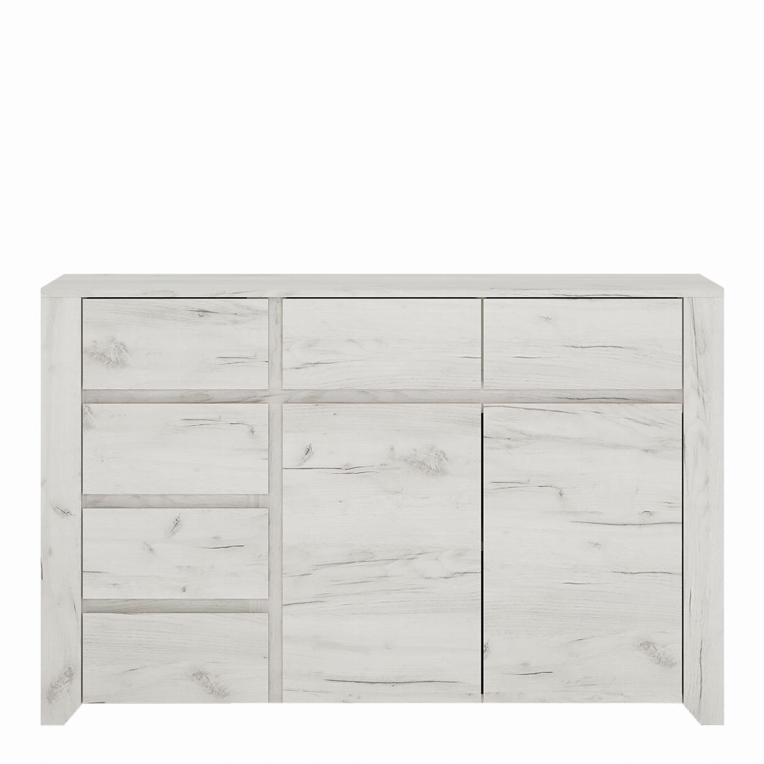 Angel 2 Door 3+3 Drawer Wide Chest