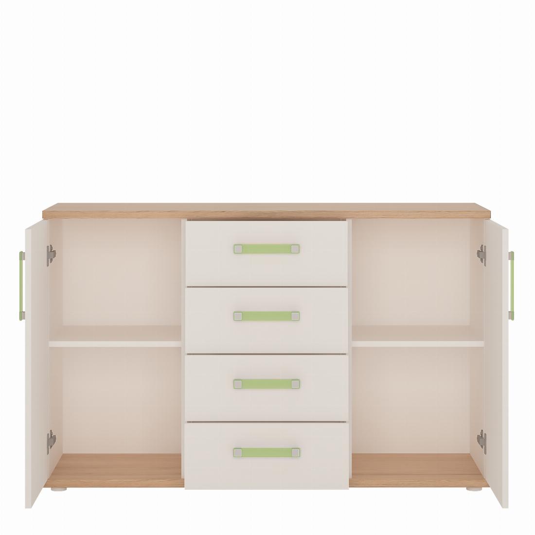 4Kids 2 Door 4 Drawer Sideboard