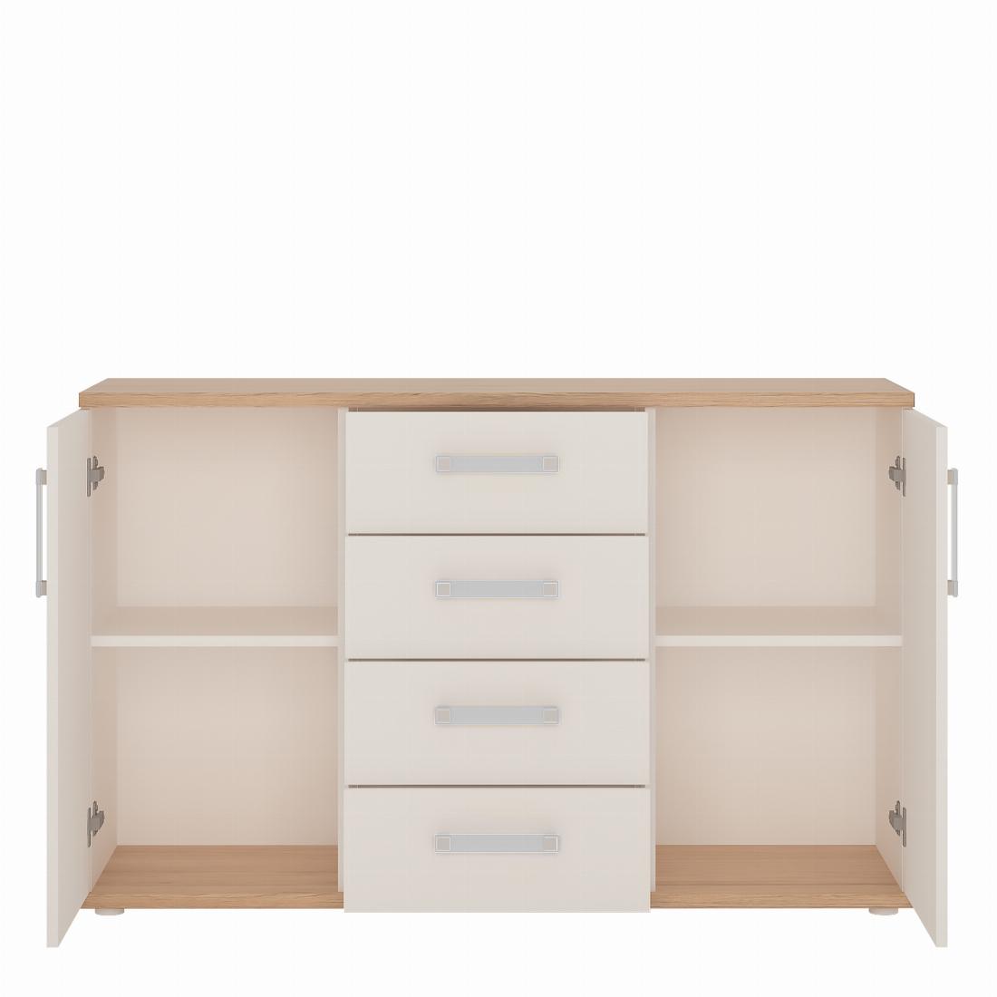 4Kids 2 Door 4 Drawer Sideboard